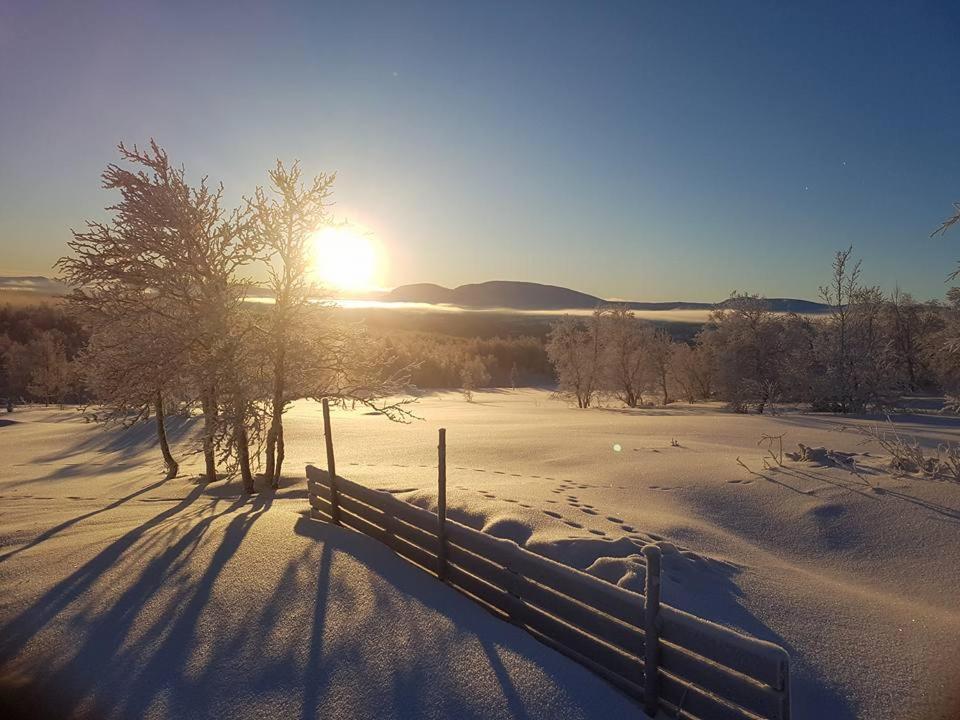 Bruksvallarna - Modern Fjaellstuga Med Panoramautsikt Och Wifi Exterior photo